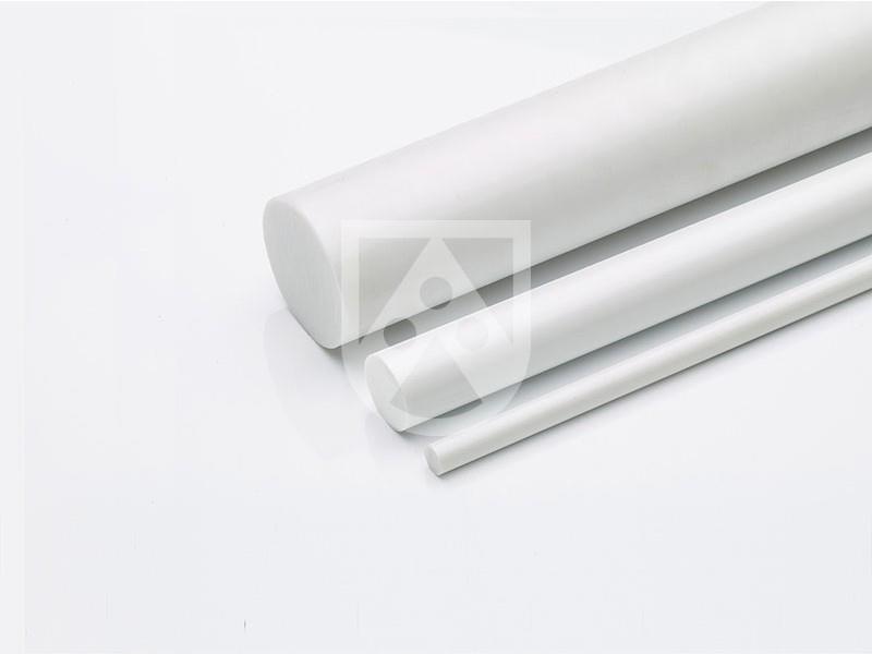 POM C - polyacetal, bela palica fi 90 mm